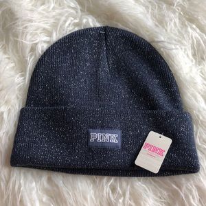 PINK brand new sparkly blue hat